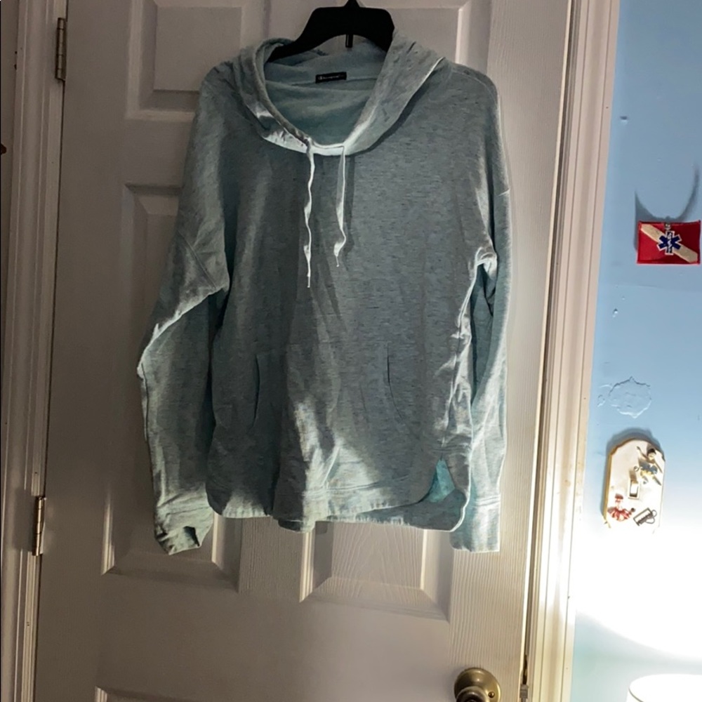 Light blue sweatshirt